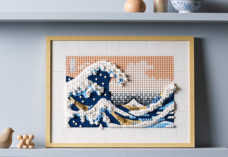 LEGO? Art Hokusai - The Great Wave