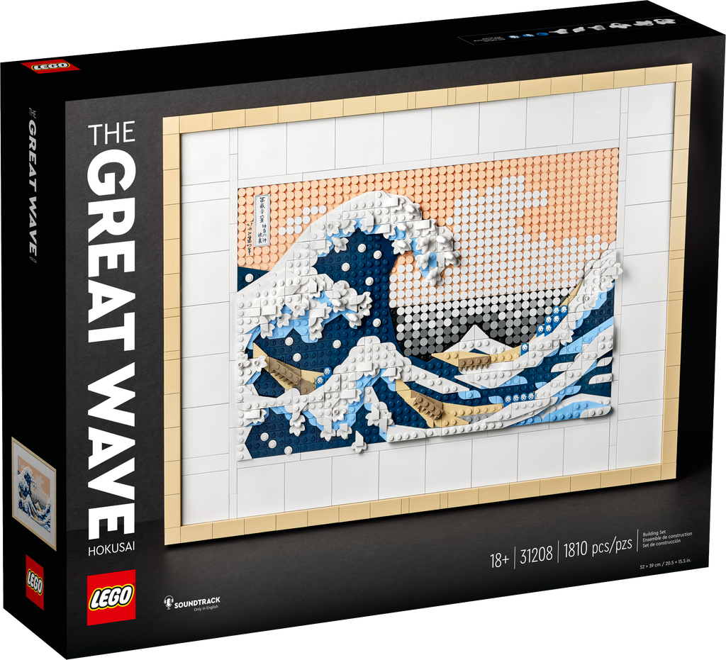 LEGO? Art Hokusai - The Great Wave