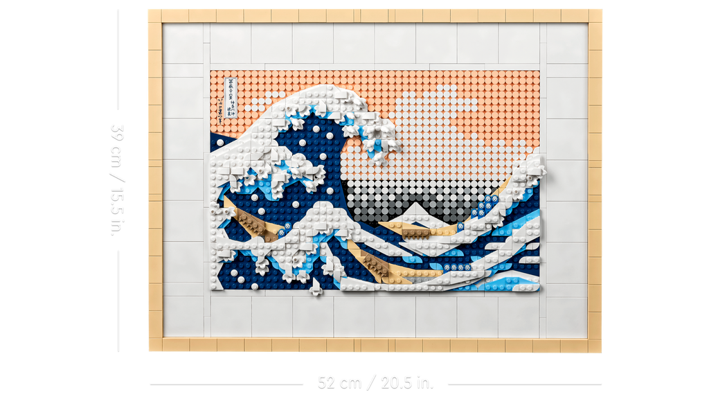 LEGO? Art Hokusai - The Great Wave