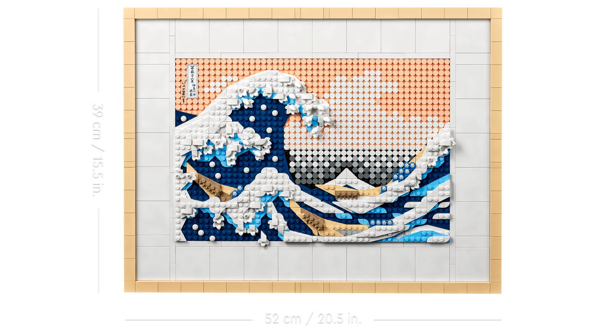 LEGO? Art Hokusai - The Great Wave