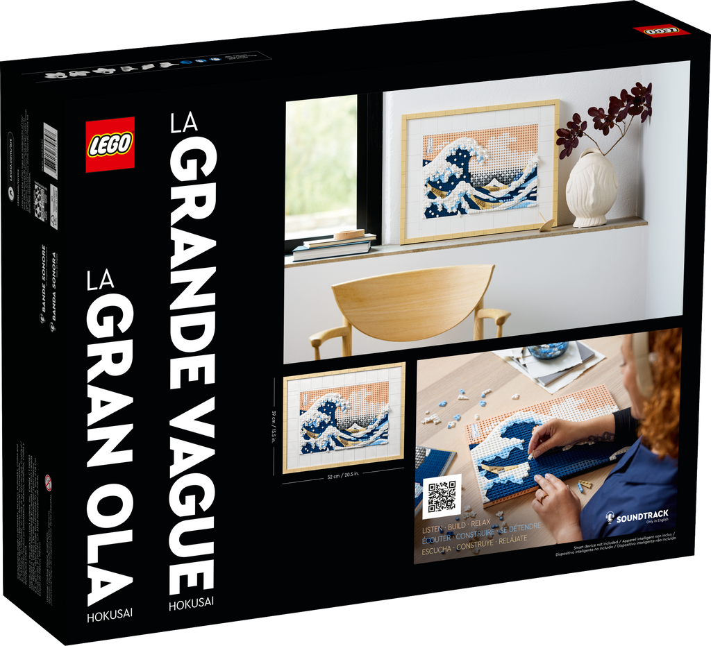 LEGO? Art Hokusai - The Great Wave