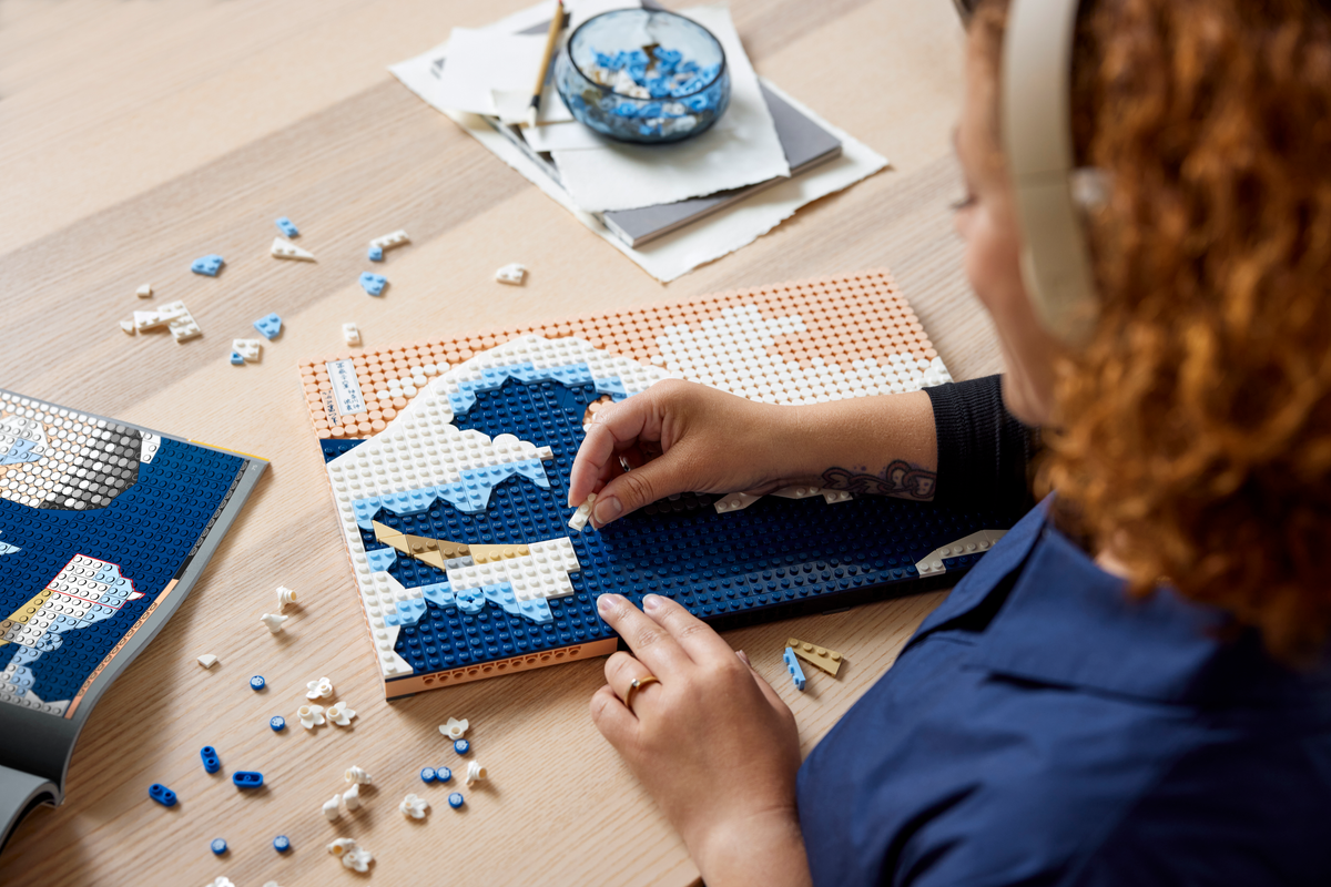 LEGO? Art Hokusai - The Great Wave