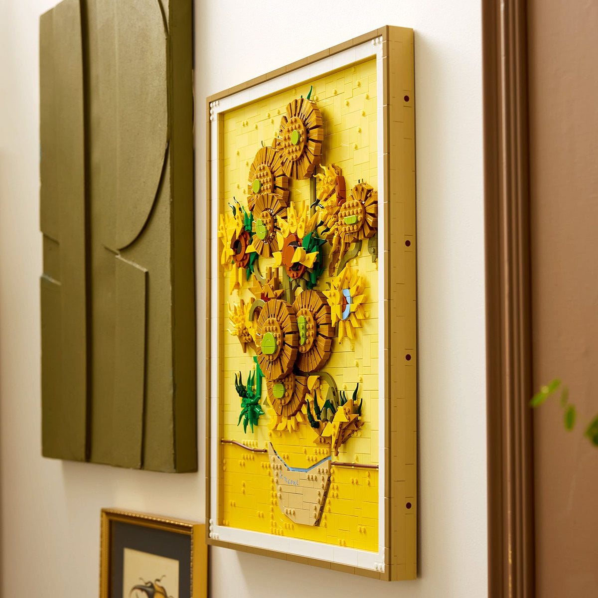 LEGO? Art Vincent van Gogh ¨C Sunflowers