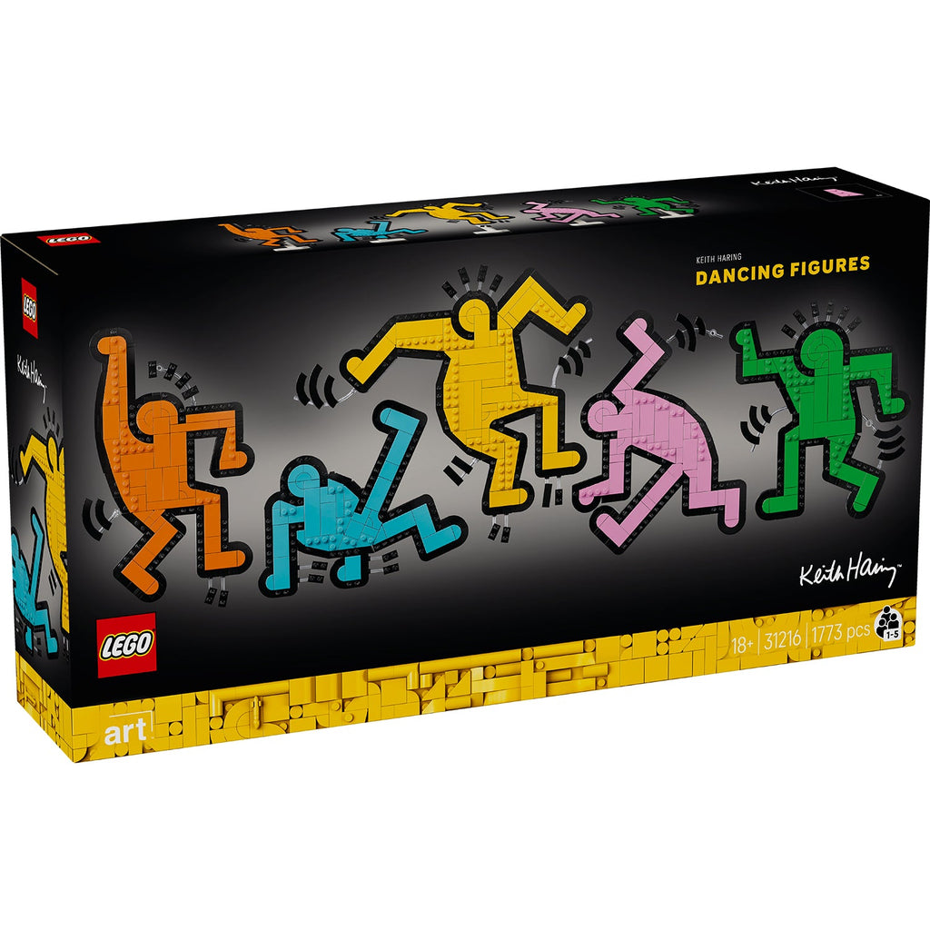 LEGO? Art Keith Haring ¨C Dancing Figures