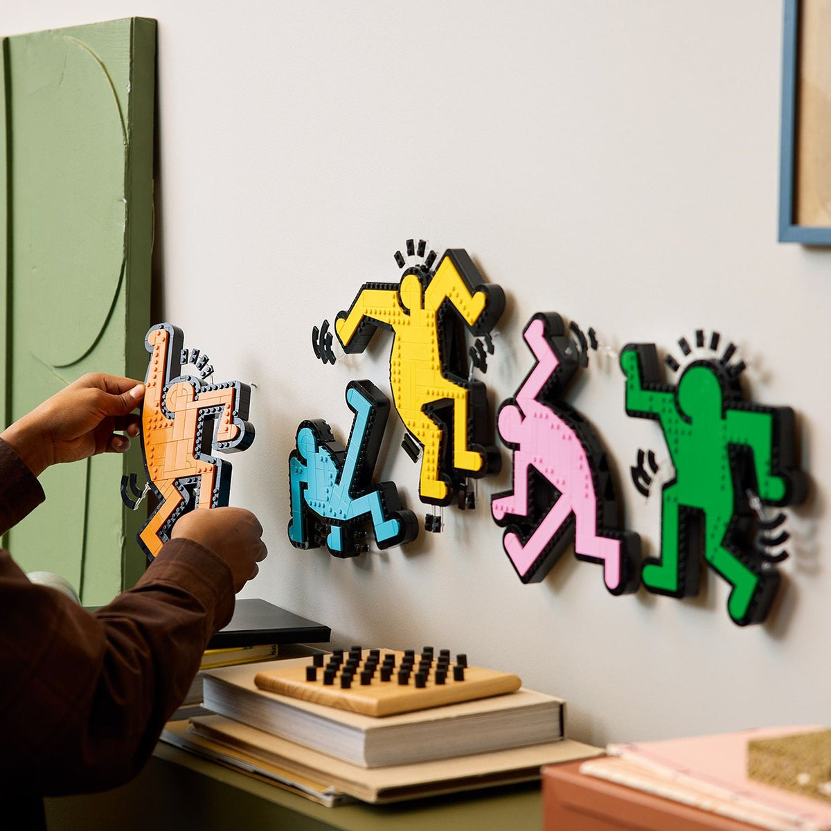 LEGO? Art Keith Haring ¨C Dancing Figures