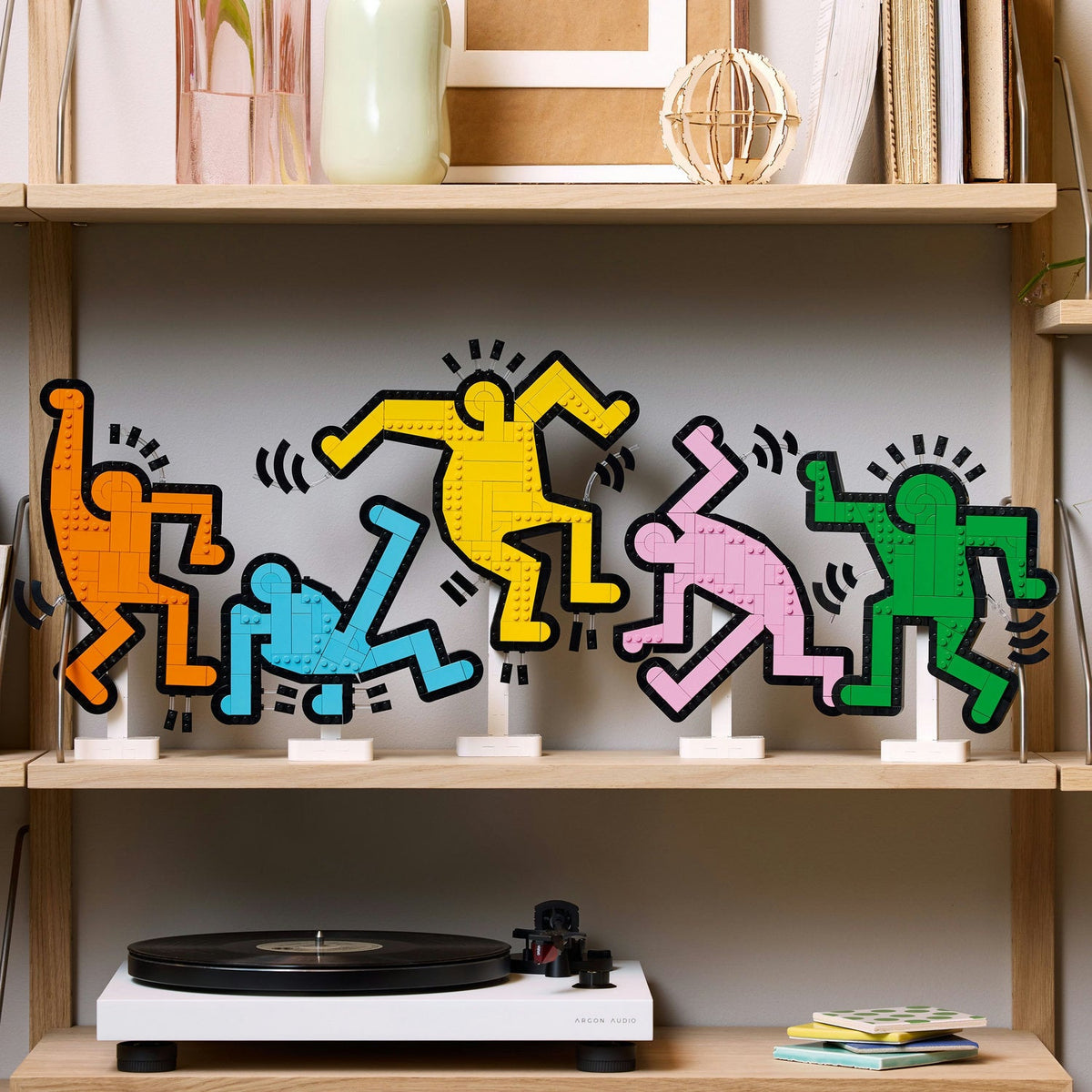 LEGO? Art Keith Haring ¨C Dancing Figures