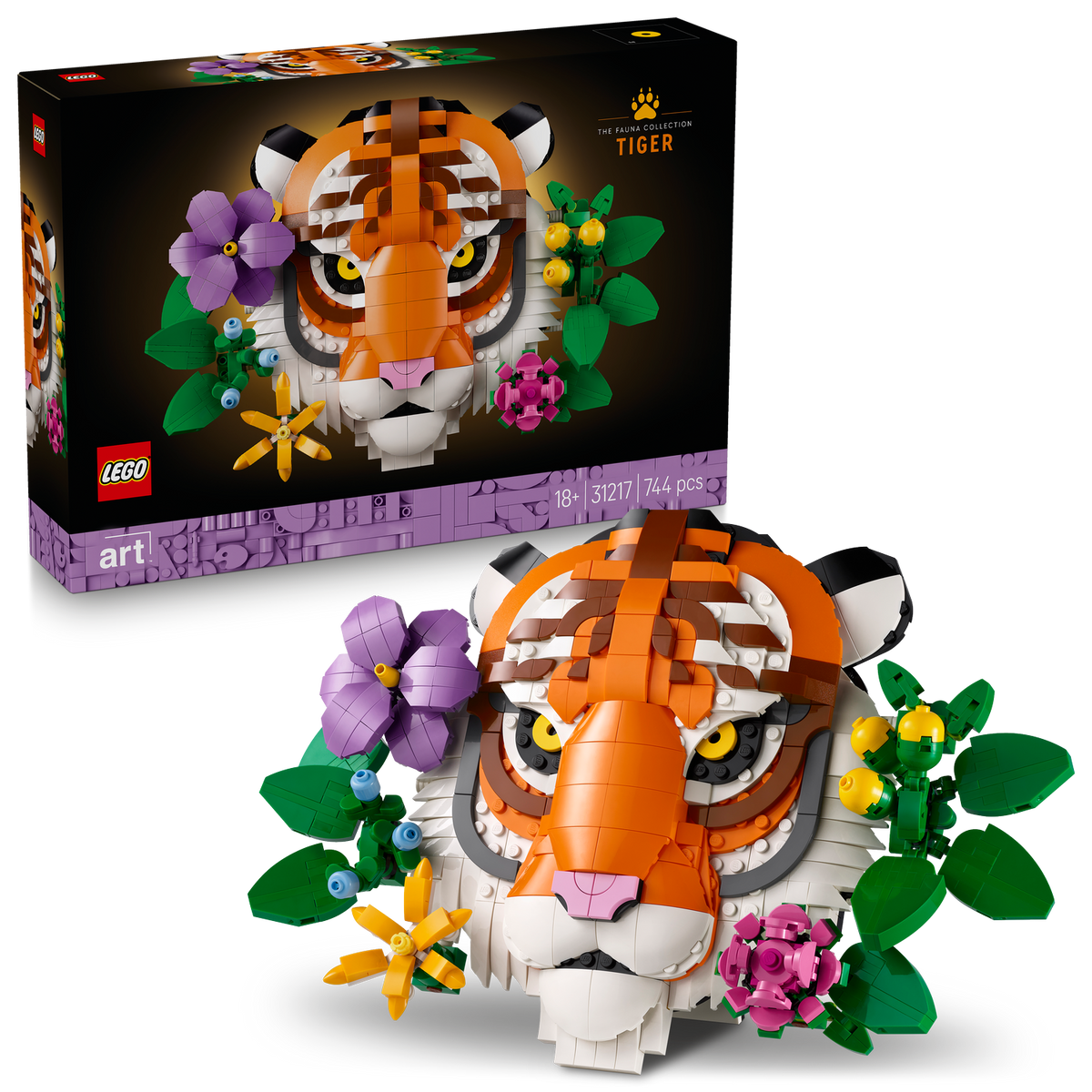 LEGO? Art: The Fauna Collection - Tiger