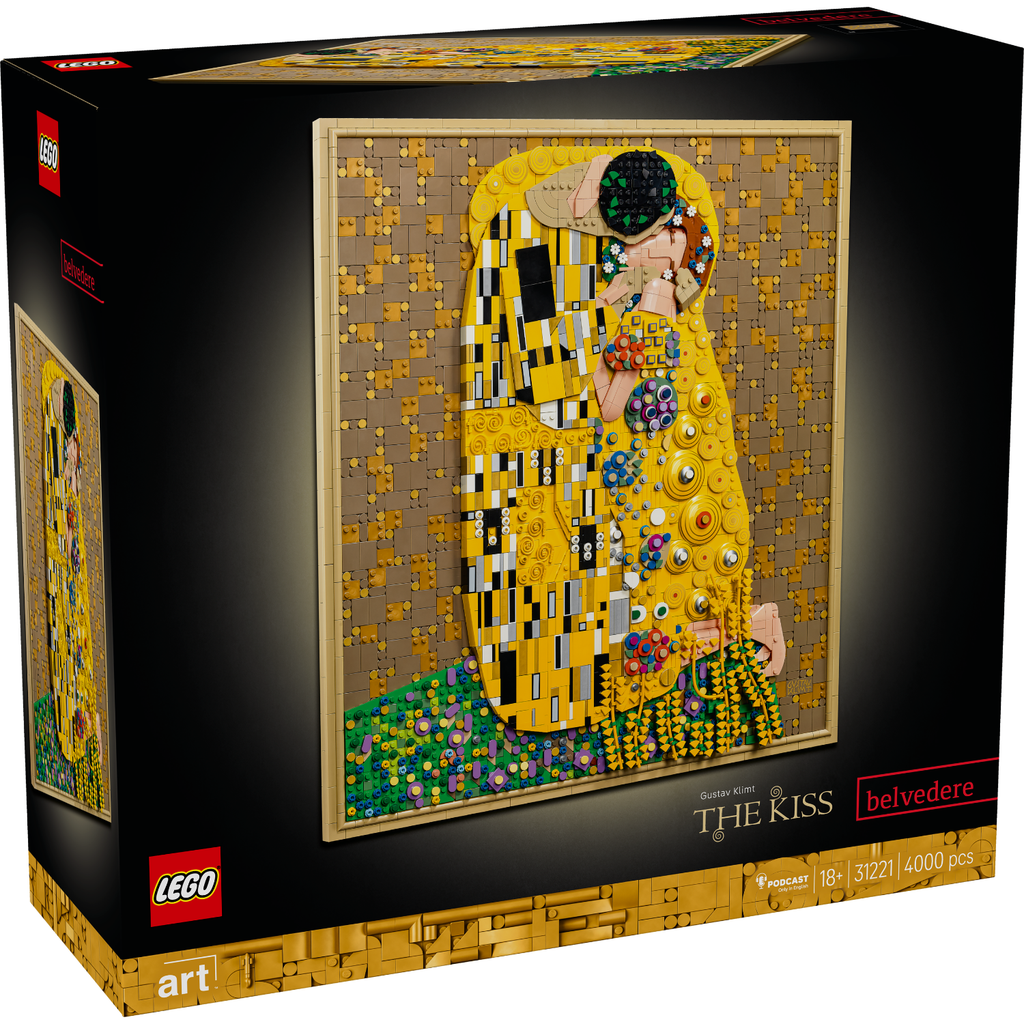 LEGO? Art Gustav Klimt ¨C The Kiss