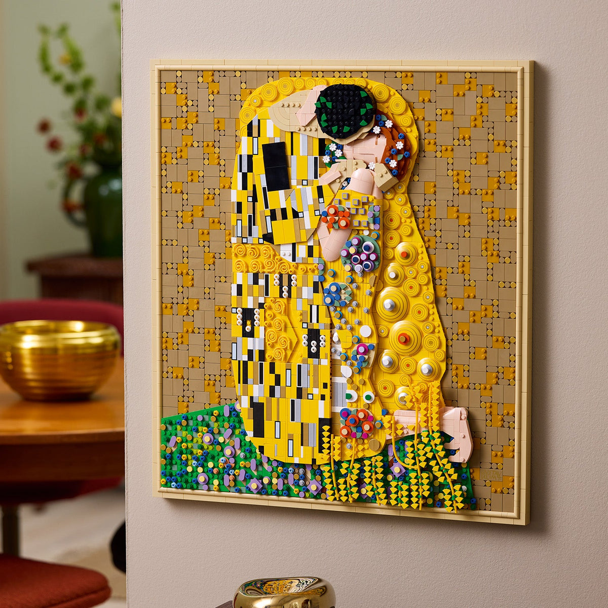 LEGO? Art Gustav Klimt ¨C The Kiss