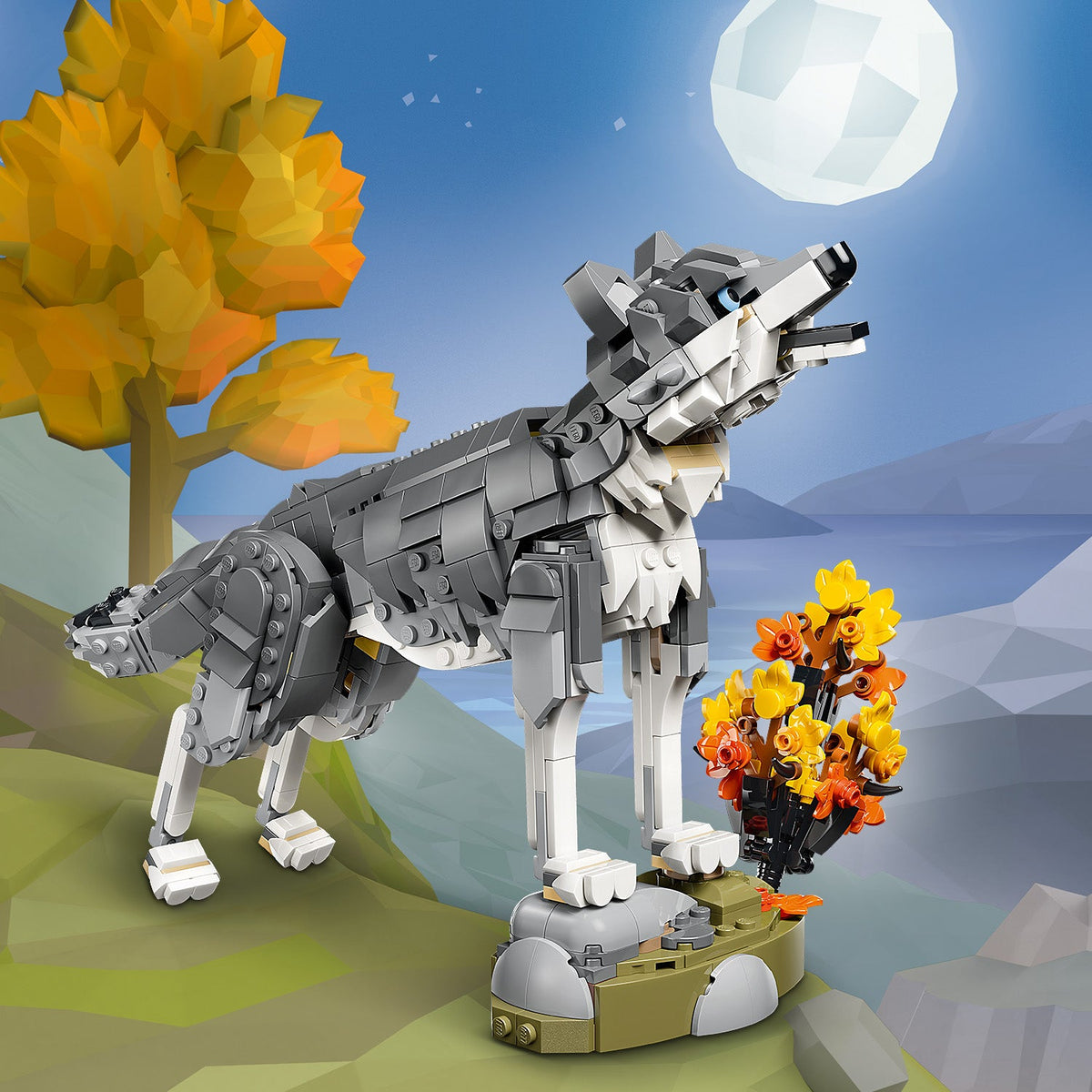 LEGO? Creator Forest Animals: Gray Wolf