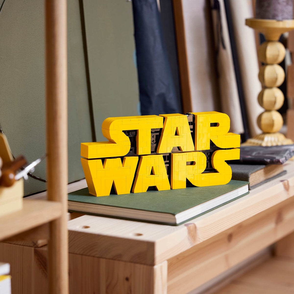 LEGO? Star Wars? Brick-Built Star Wars Logo