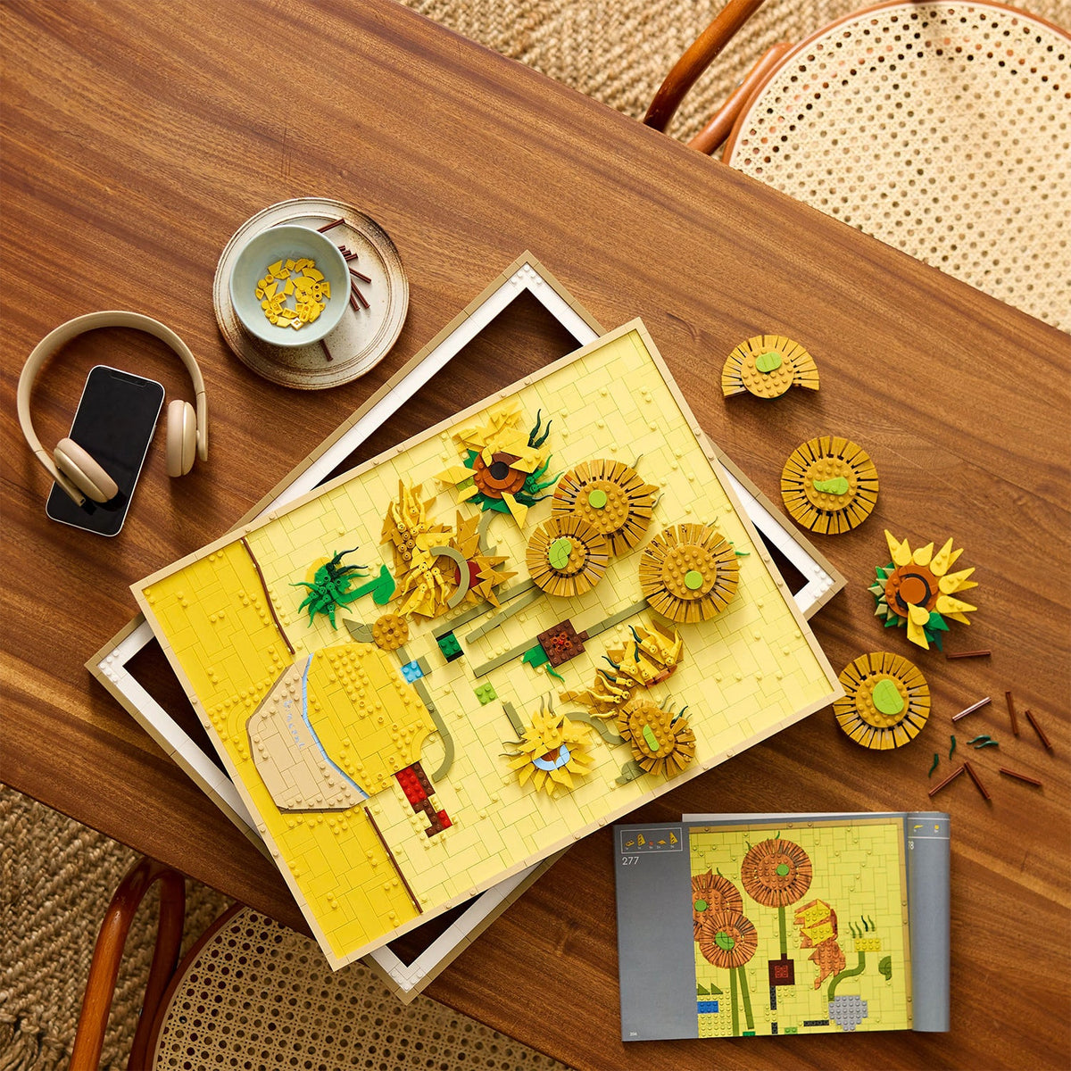 LEGO? Art Vincent van Gogh ¨C Sunflowers