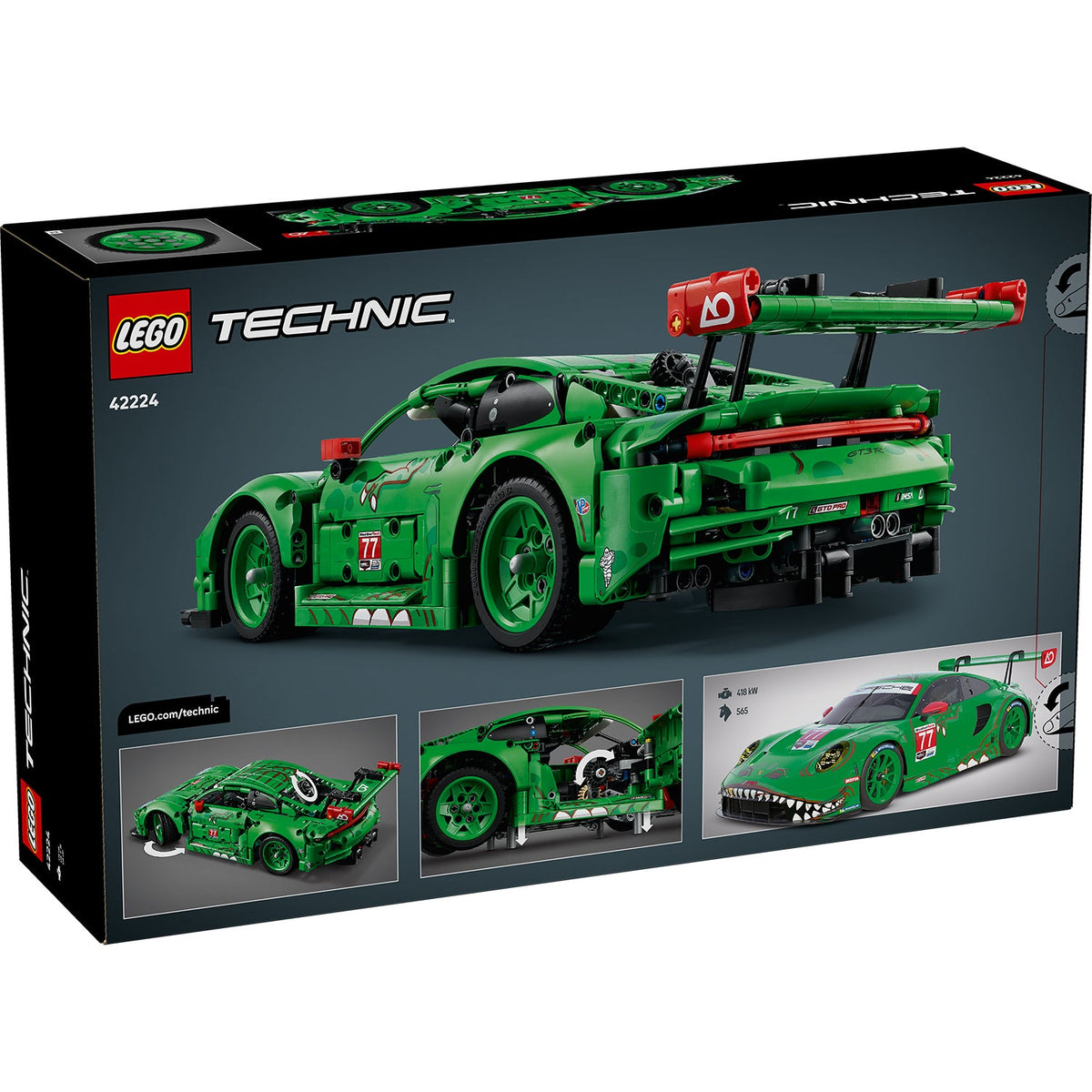 LEGO? Technic Porsche 911 GT3 R REXY AO Racing Car