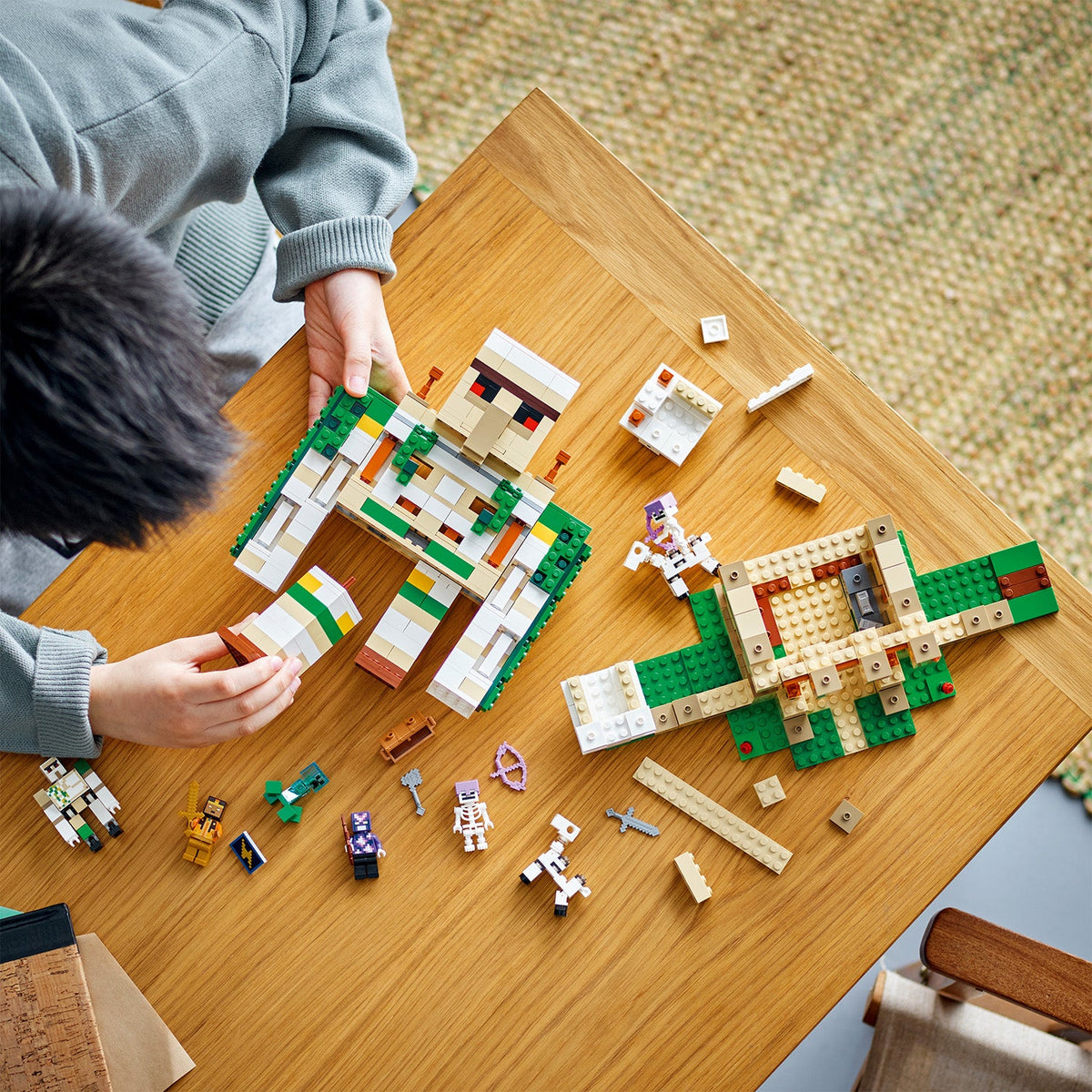 LEGO? Minecraft? The Iron Golem Fortress