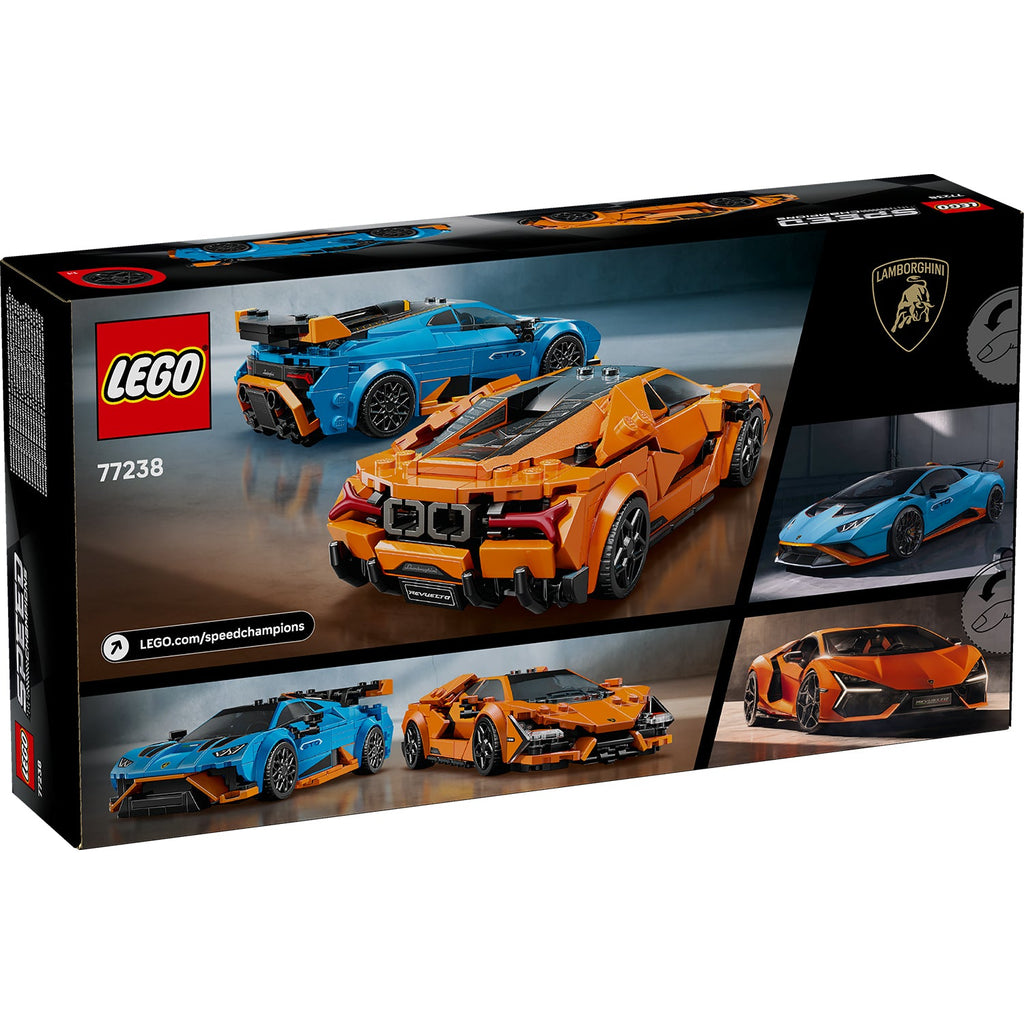 LEGO? Speed Champions Lamborghini Revuelto & Hurac¨¢n STO