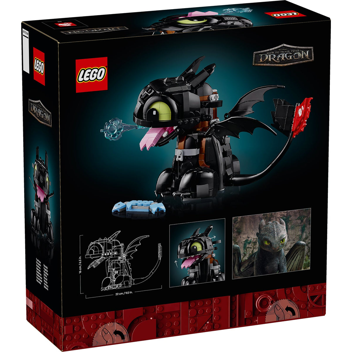 LEGO? Icons How to Train Your Dragon: Toothless
