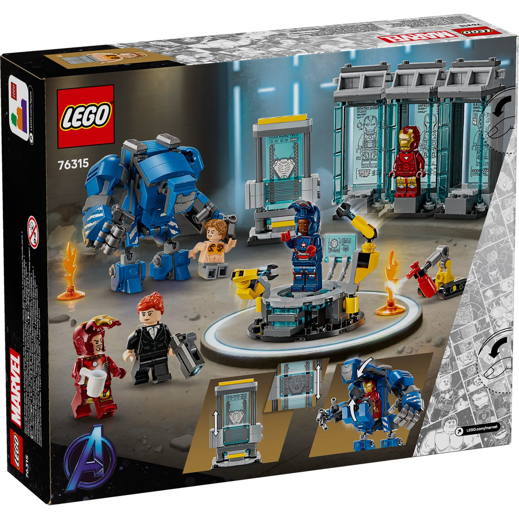 LEGO? ? Marvel Iron Man's Laboratory: Hall of Armour