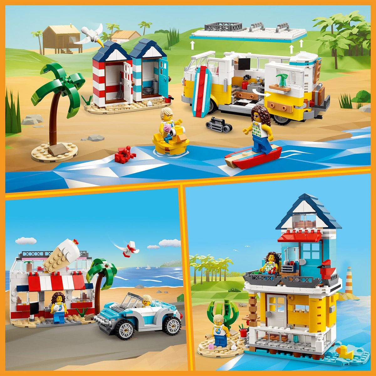 LEGO? Creator 3-in-1 Beach Camper Van