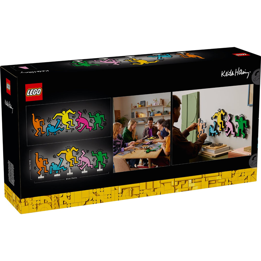 LEGO? Art Keith Haring ¨C Dancing Figures