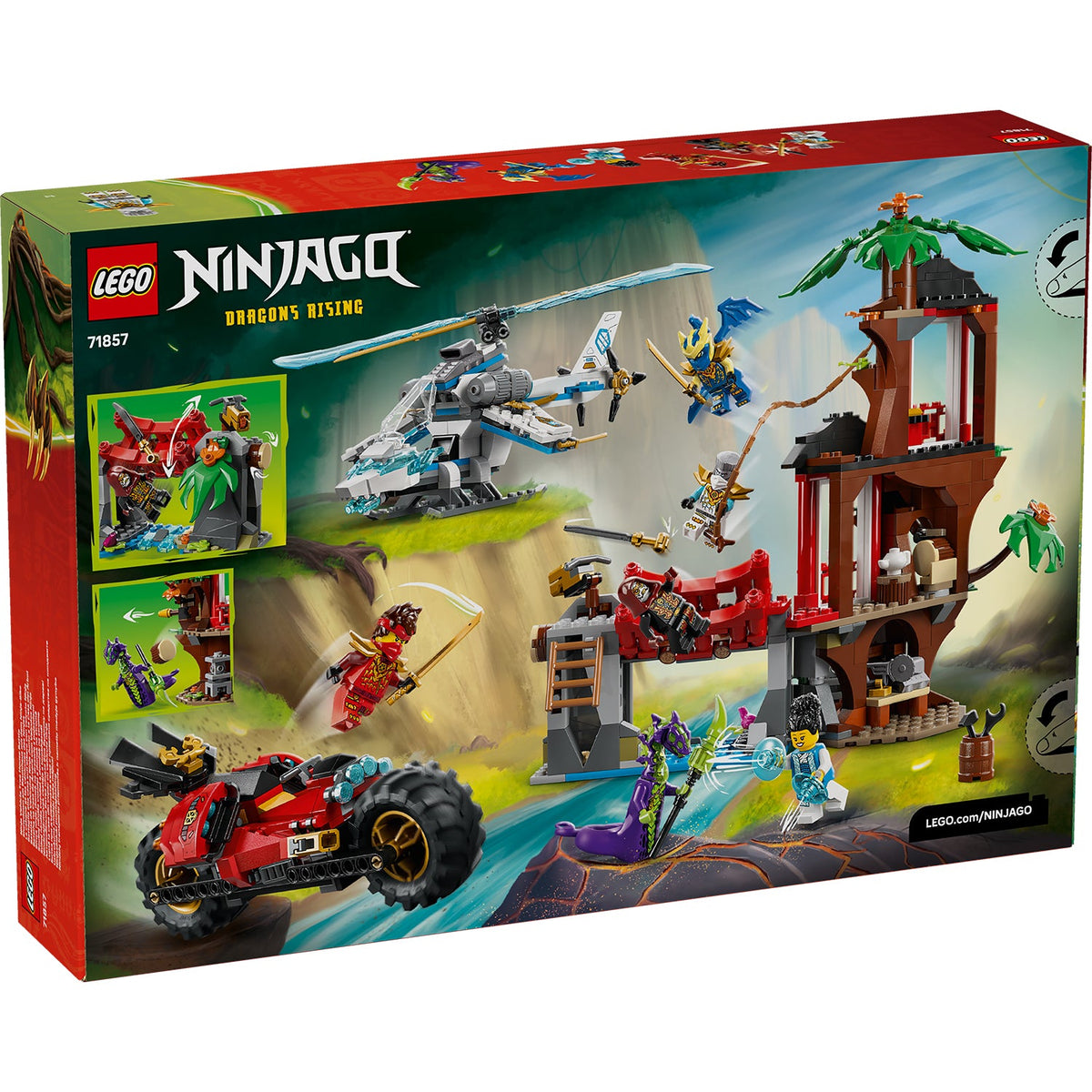LEGO? NINJAGO? Ninja Vehicle Tree House Battle