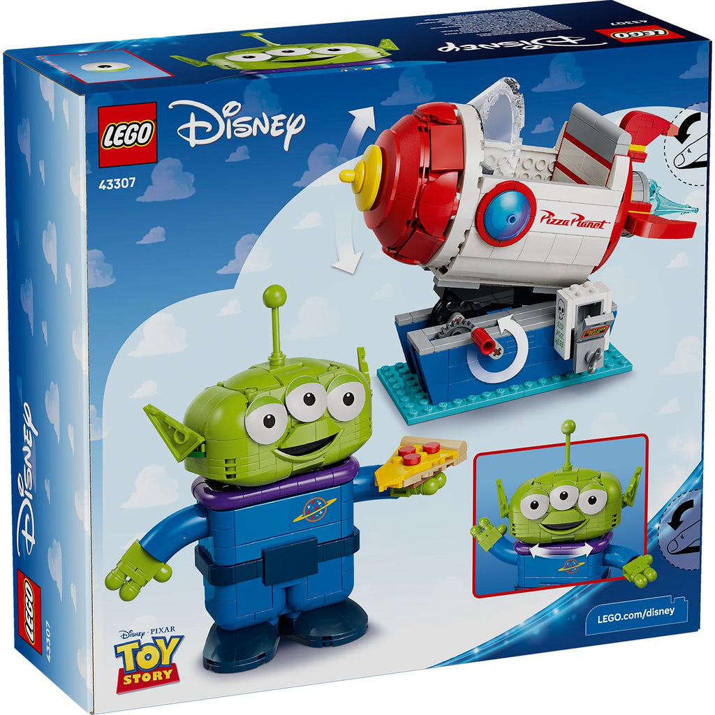 LEGO? | Disney and Pixar Toy Story Alien with Pizza Planet Rocket Ride