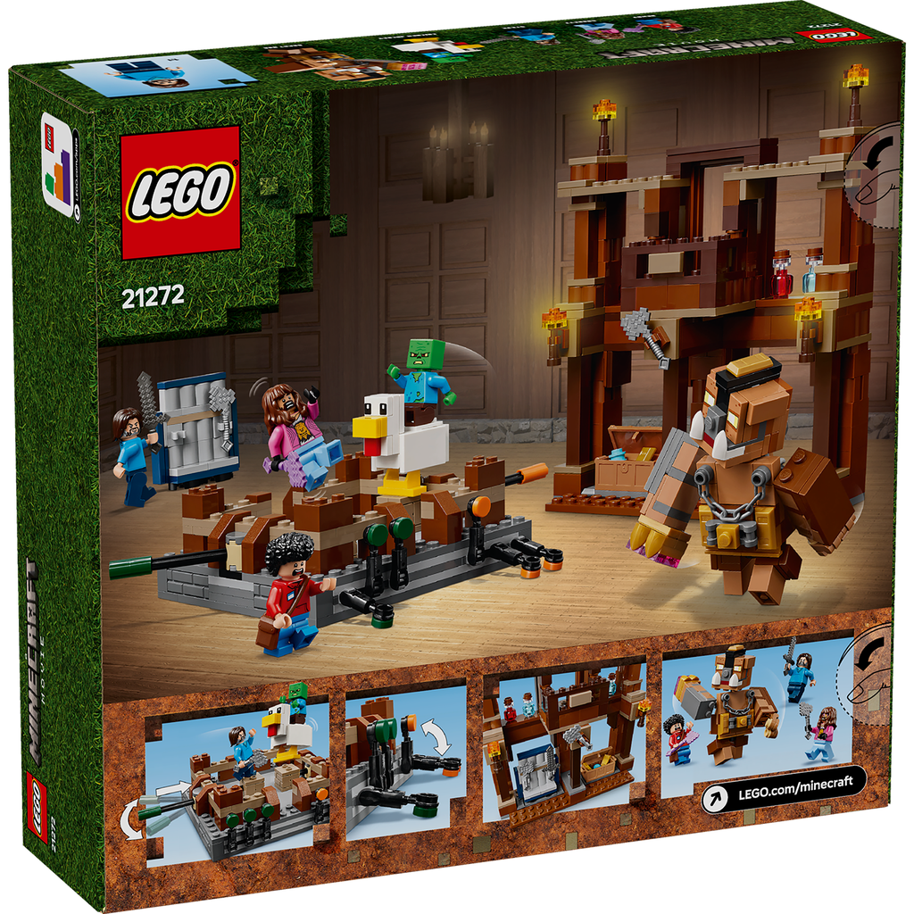 LEGO? Minecraft? Woodland Mansion Fighting Ring