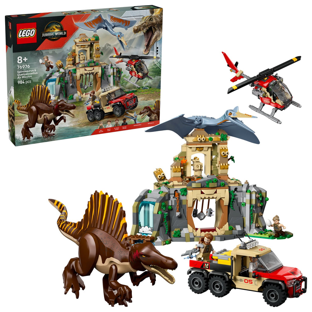LEGO? Jurassic World Spinosaurus & Quetzalcoatlus Air Mission
