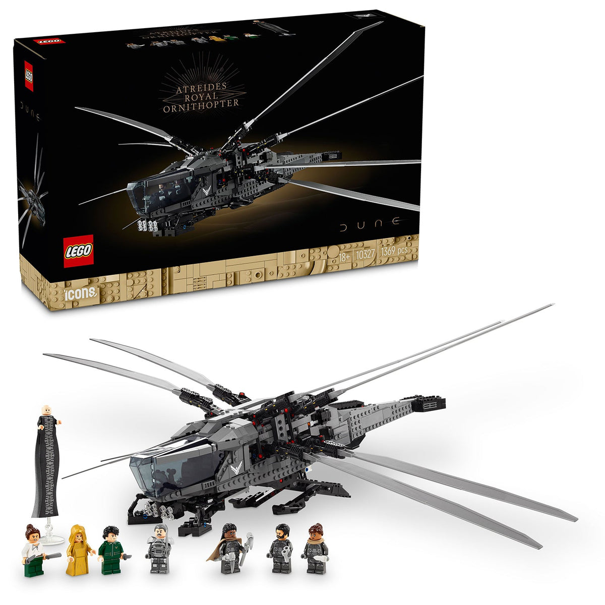 LEGO? Icons Dune Atreides Royal Ornithopter