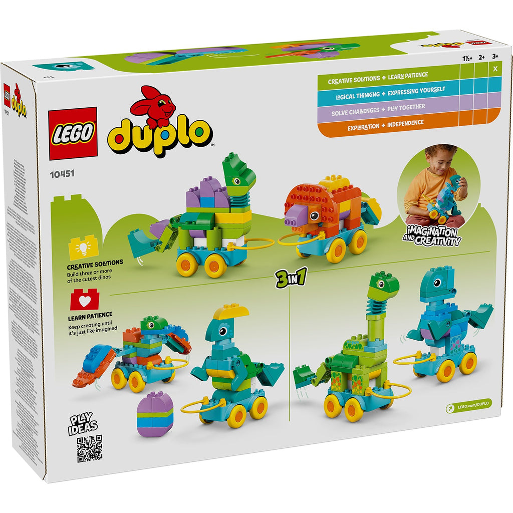 LEGO? DUPLO? 3in1 Dinosaurs on Wheels