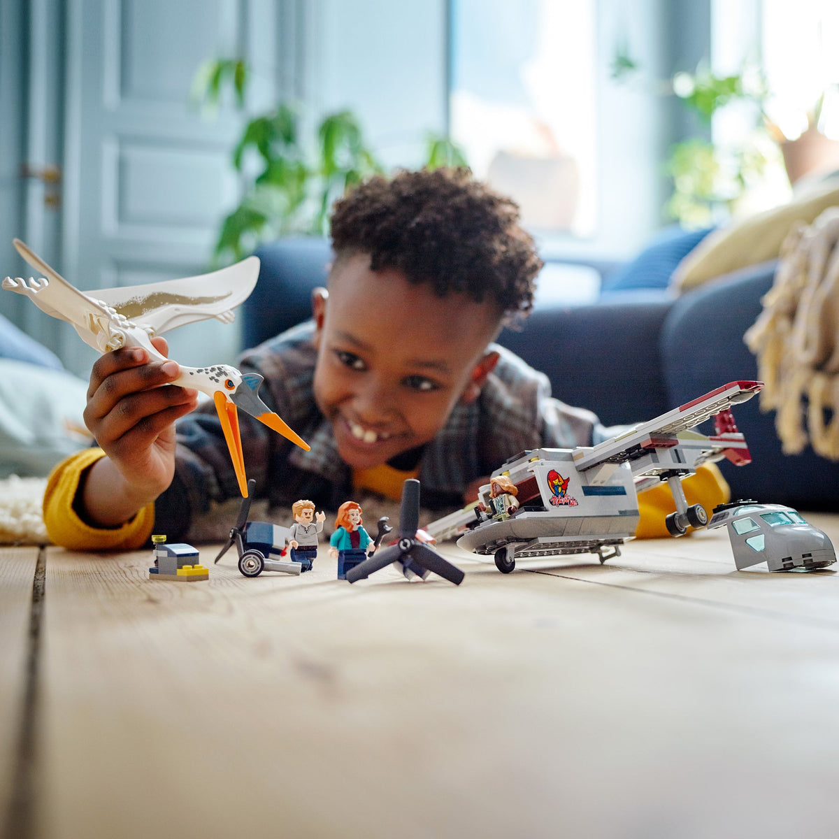 LEGO? Jurassic World Quetzalcoatlus?Plane Ambush