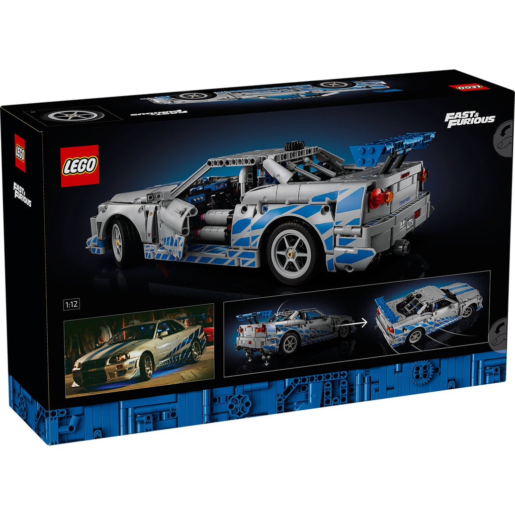 LEGO? Technic 2 Fast 2 Furious Nissan Skyline GT-R (R34) Car