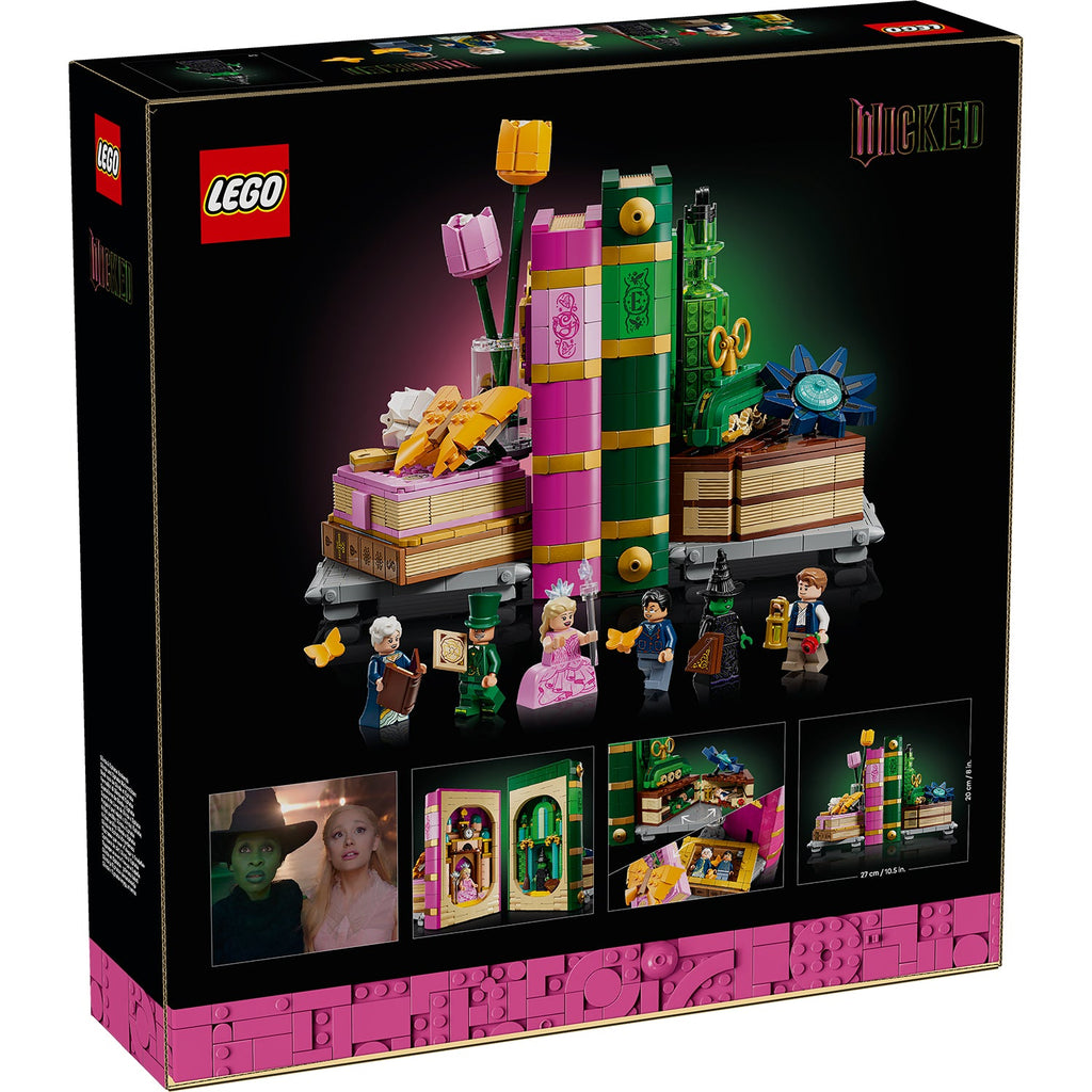 LEGO? Wicked Glinda & Elphaba Bookends