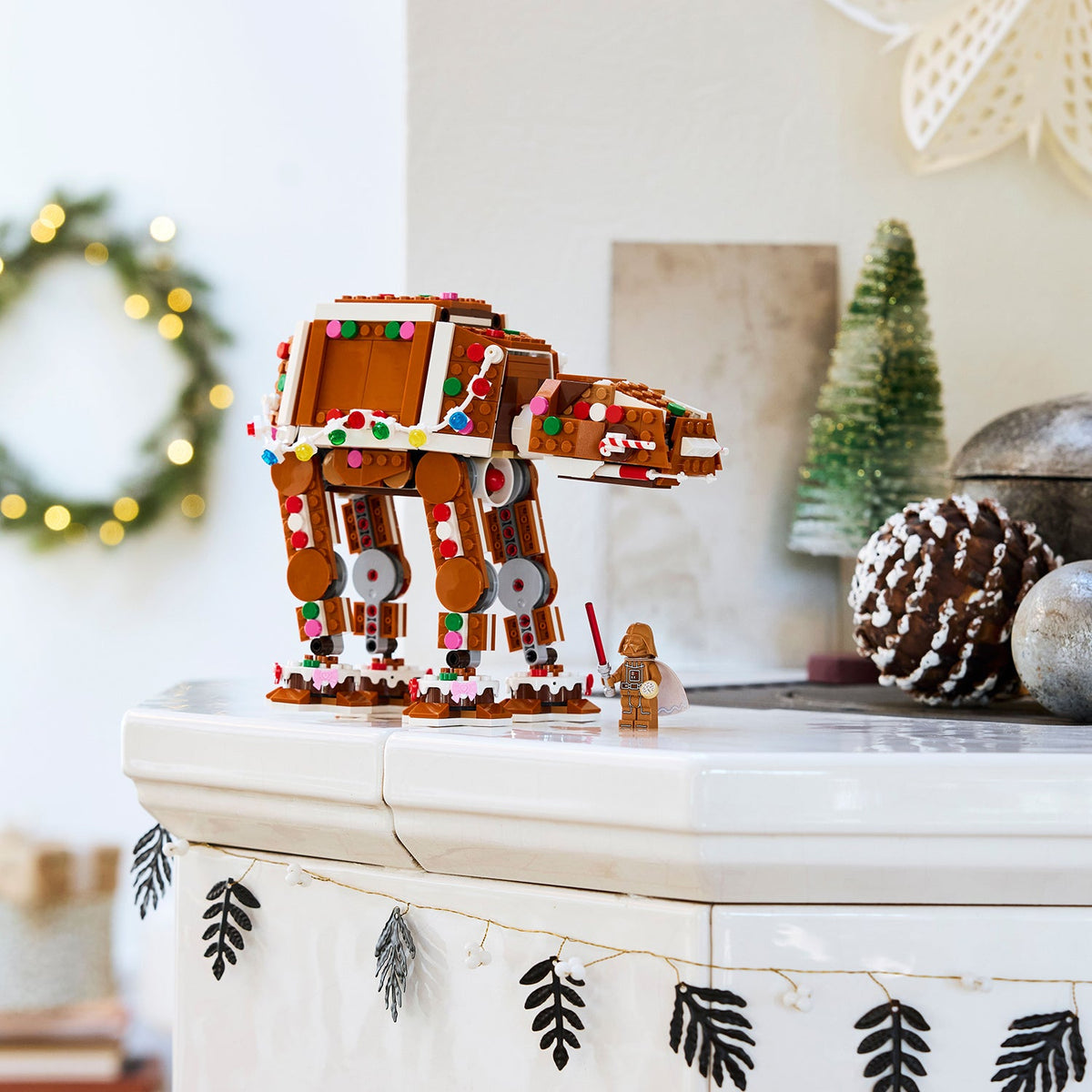 LEGO? Star Wars? Gingerbread AT-AT? Walker