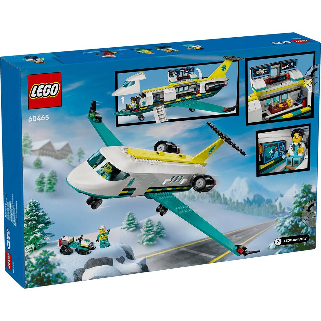 LEGO? City Emergency Air Ambulance Airplane