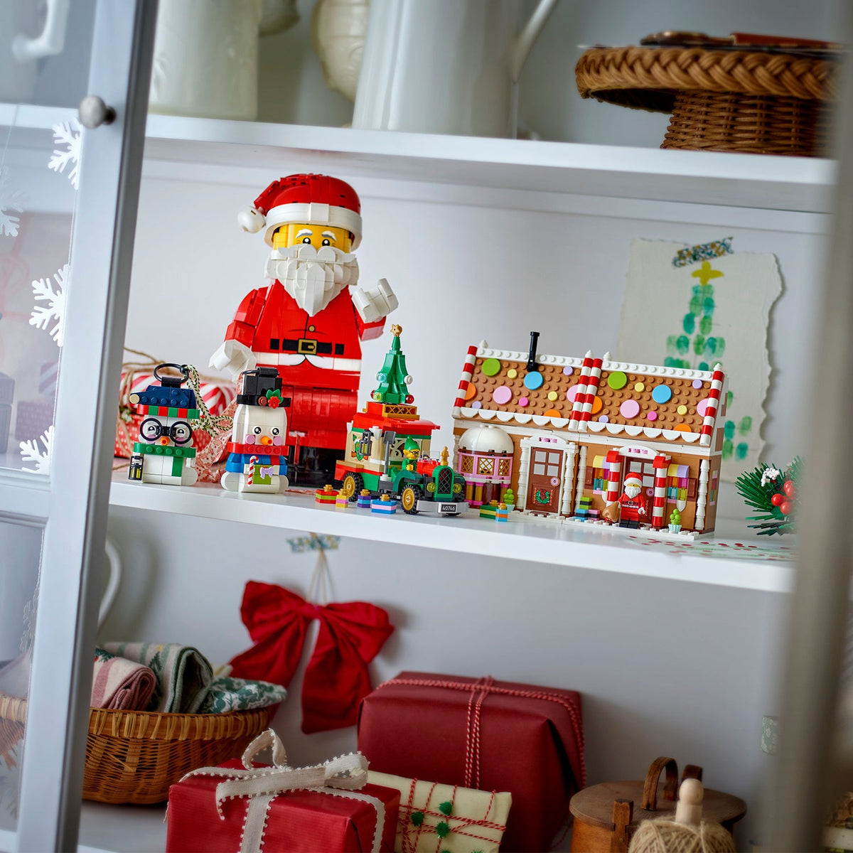 LEGO? Up-Scaled Santa Minifigure