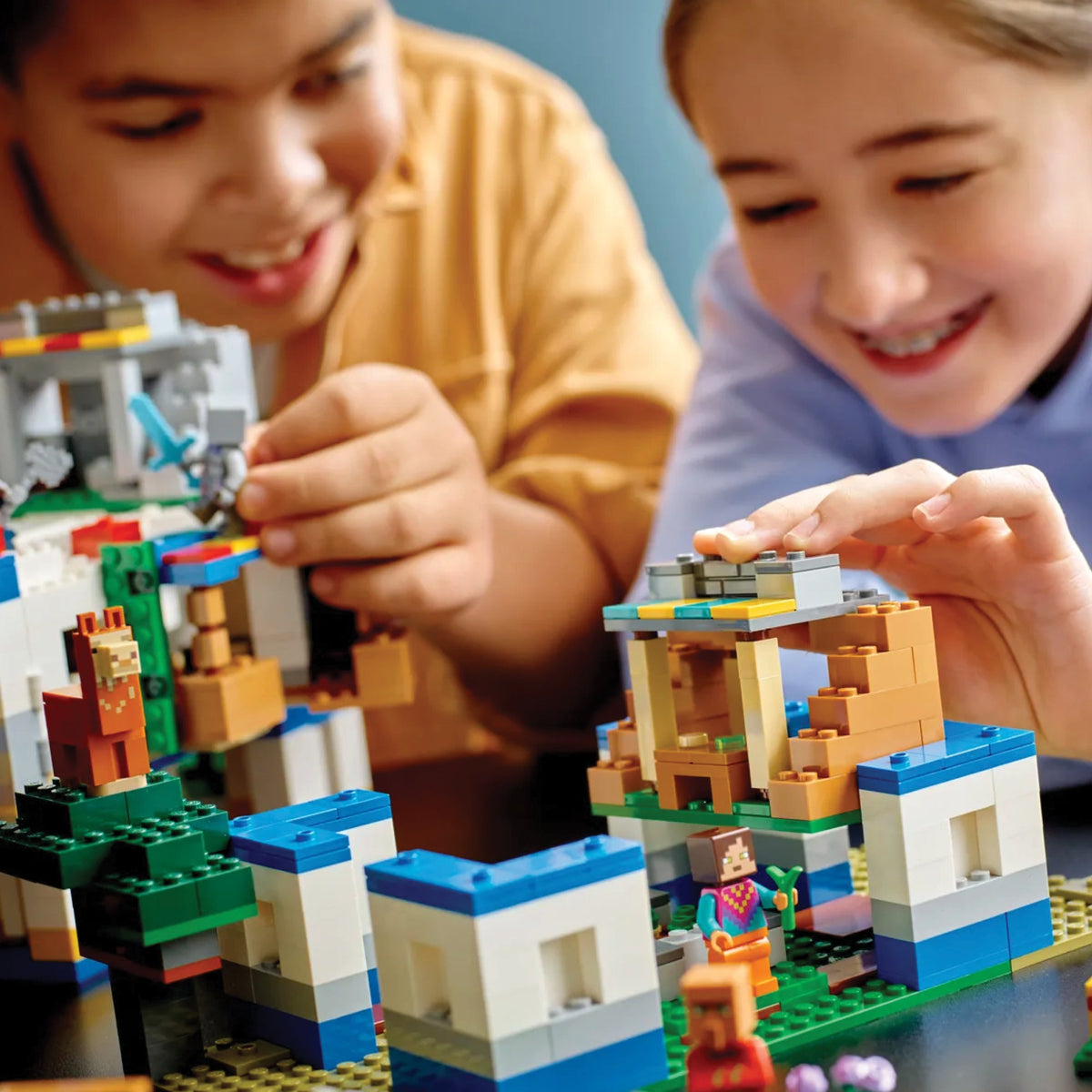 LEGO? Minecraft? The Llama Village