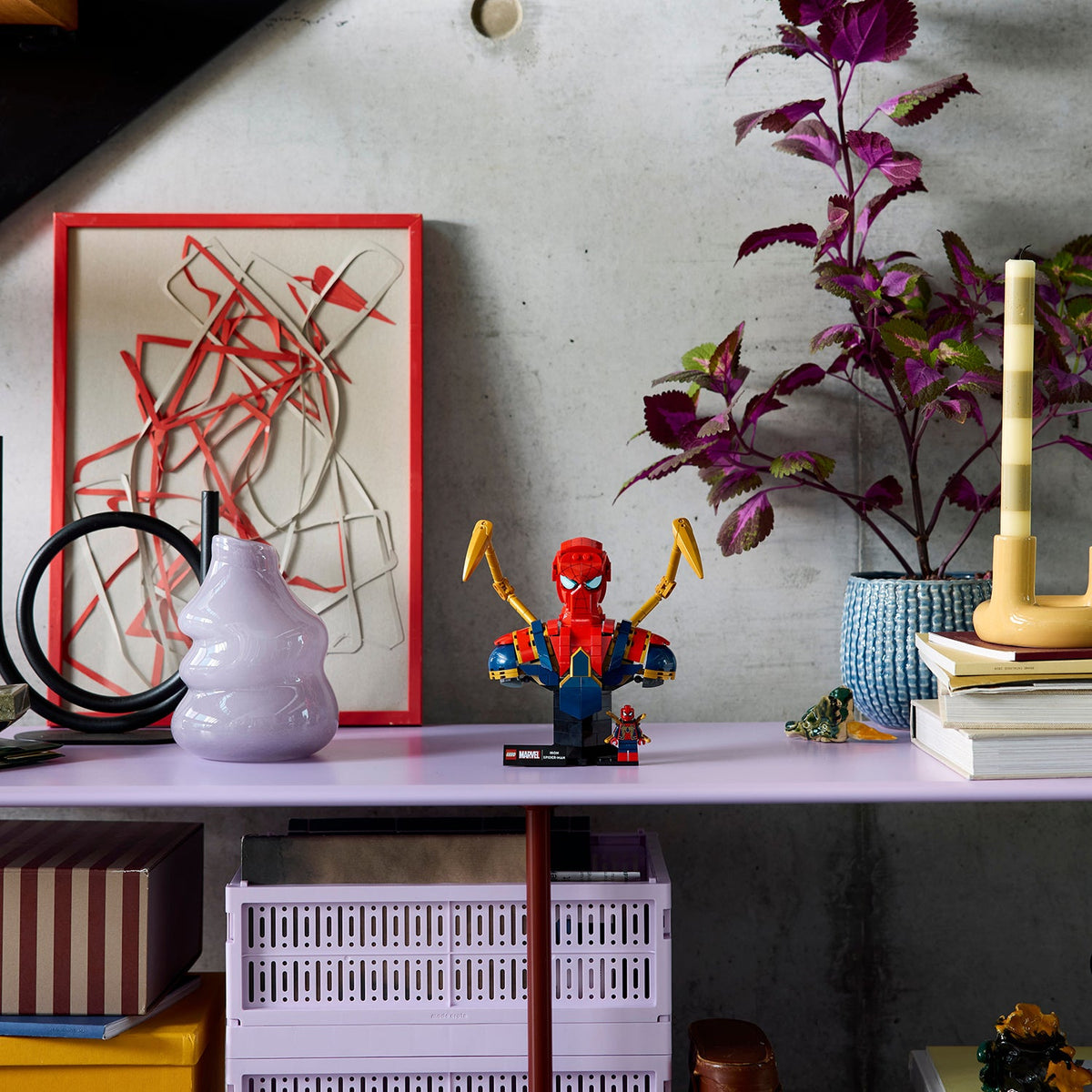 LEGO? ? Marvel Iron Spider-Man Bust