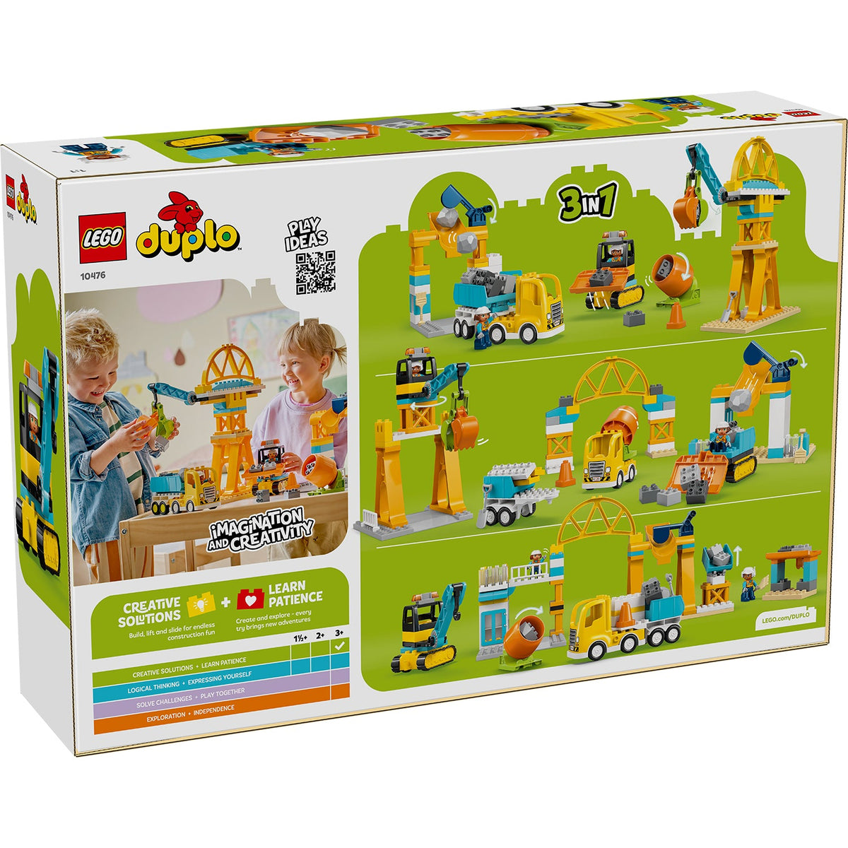 LEGO? DUPLO? Town 3-in-1 Construction Site and Vehicles