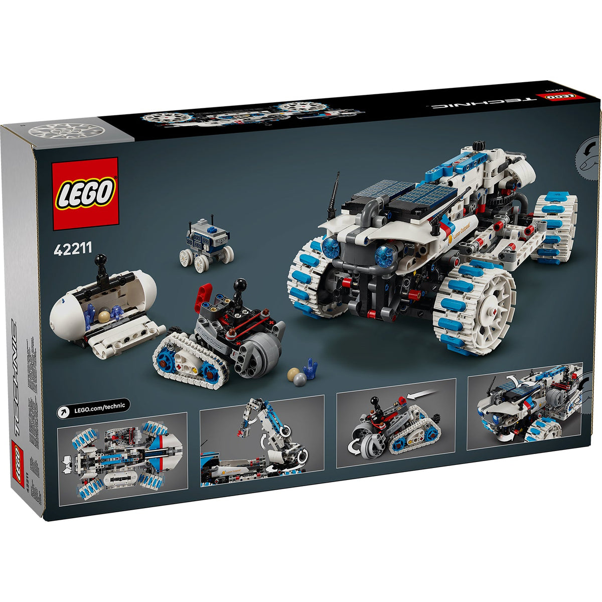 LEGO? Technic Lunar Outpost? Moon Rover Space Vehicle