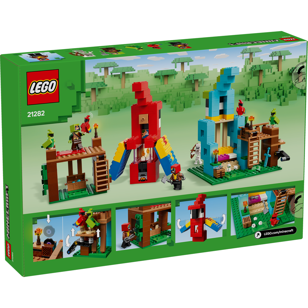 LEGO? Minecraft? The Parrot Houses