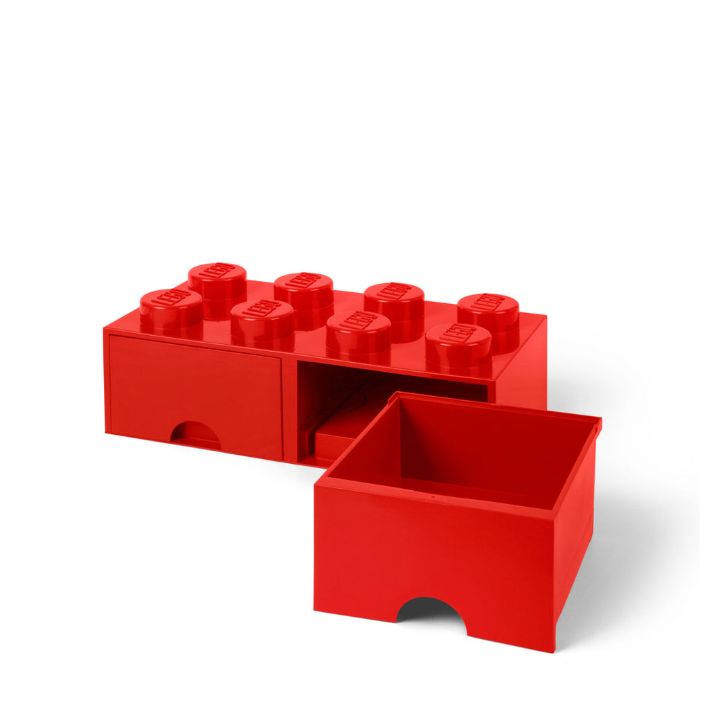 LEGO Brick Drawer 8 - Red