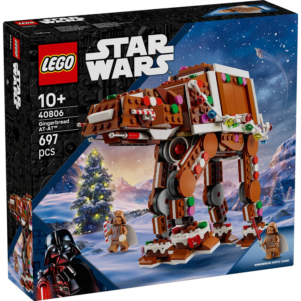 LEGO? Star Wars? Gingerbread AT-AT? Walker