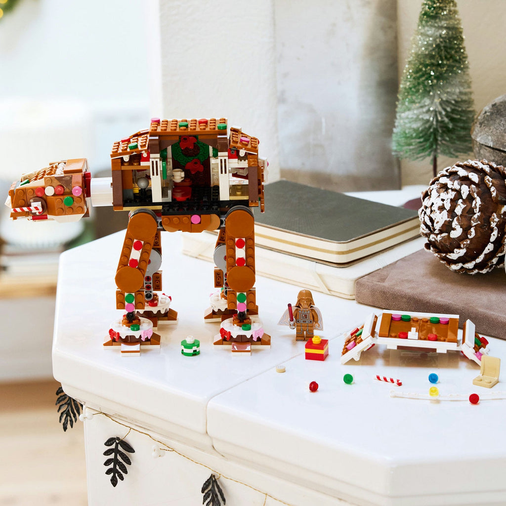 LEGO? Star Wars? Gingerbread AT-AT? Walker
