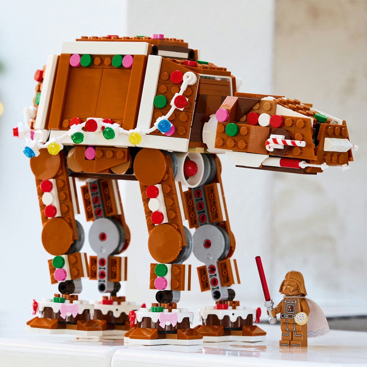LEGO? Star Wars? Gingerbread AT-AT? Walker