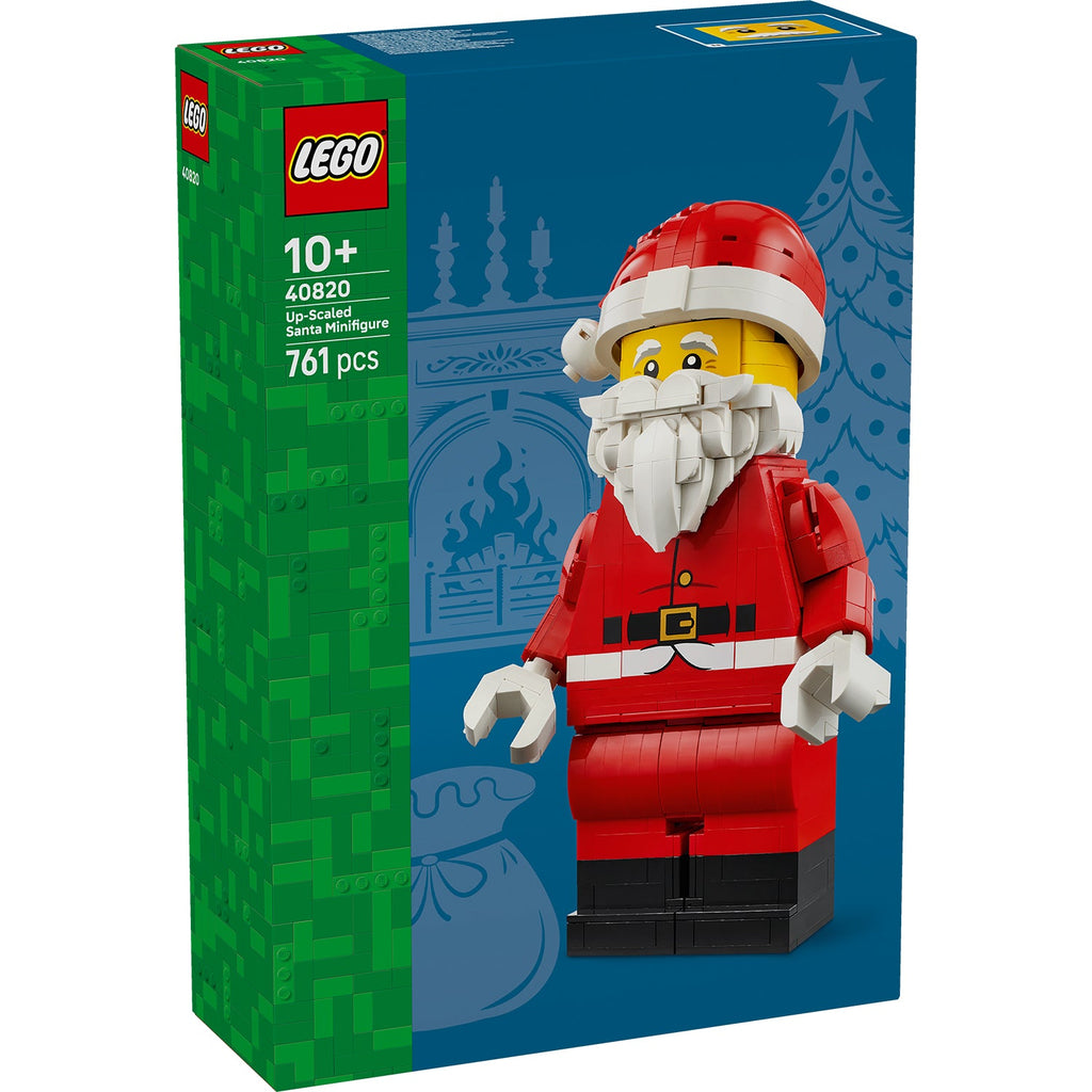 LEGO? Up-Scaled Santa Minifigure