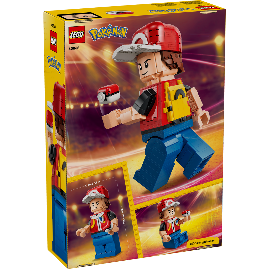 LEGO? Pok¨¦mon? Up-Scaled Red Minifigure