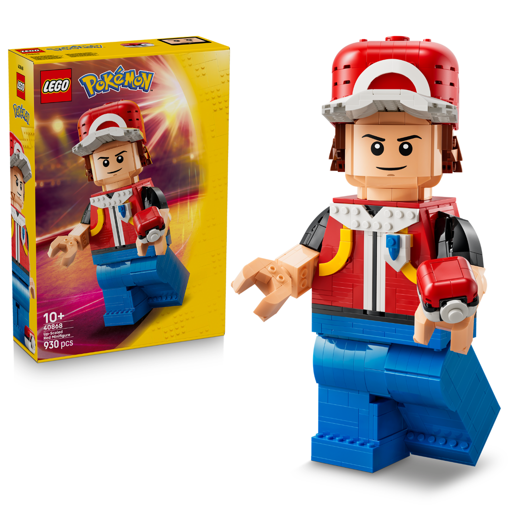 LEGO? Pok¨¦mon? Up-Scaled Red Minifigure