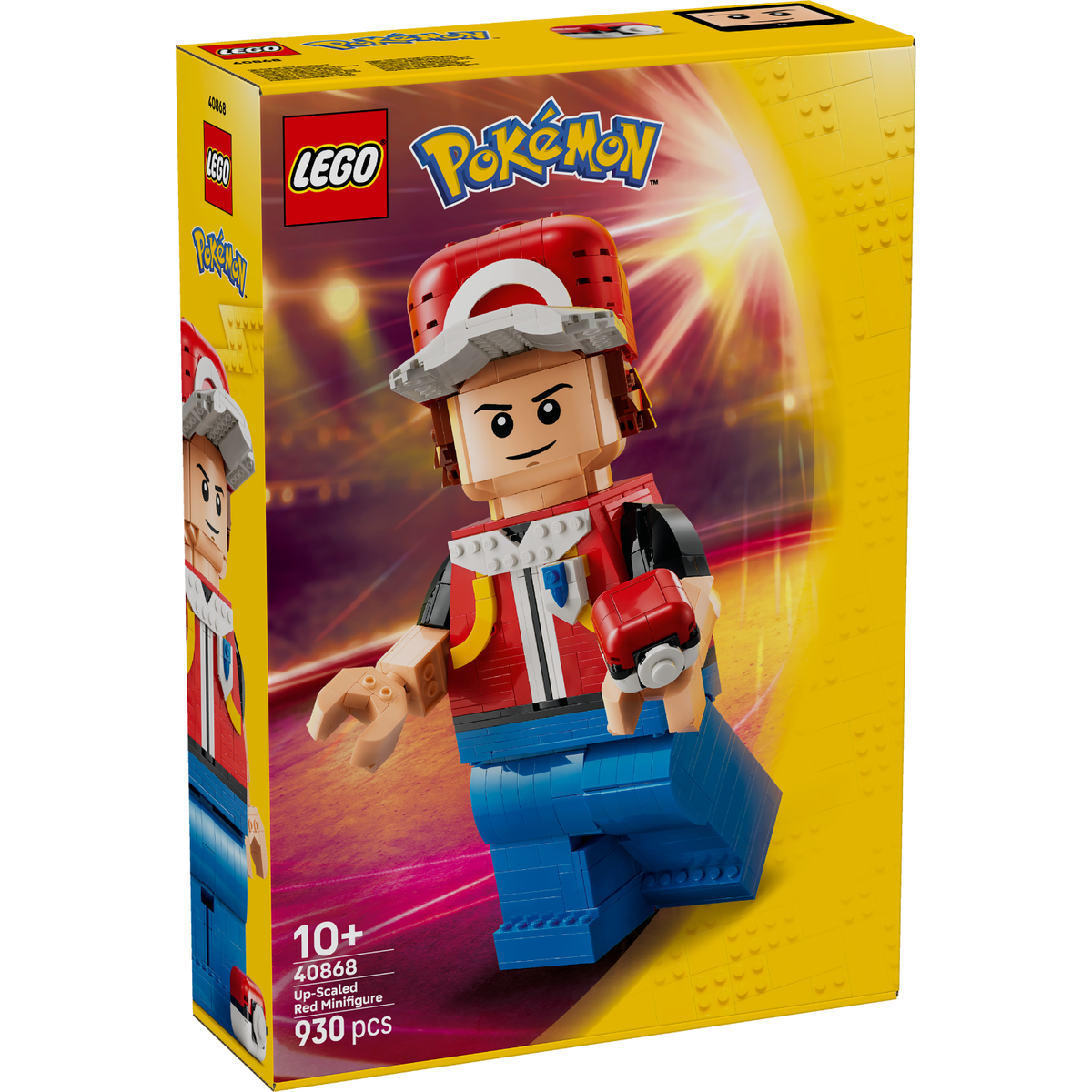LEGO? Pok¨¦mon? Up-Scaled Red Minifigure