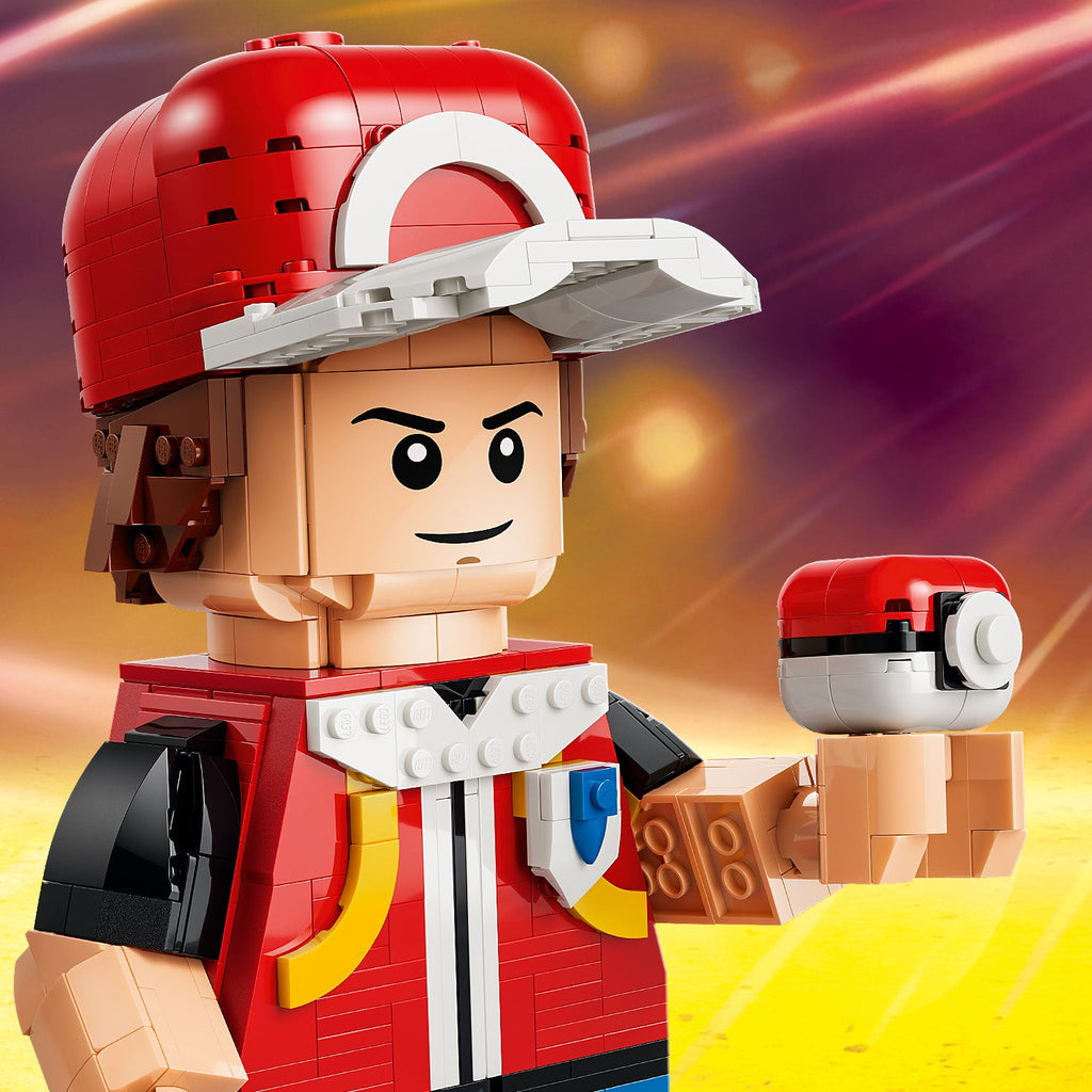 LEGO? Pok¨¦mon? Up-Scaled Red Minifigure
