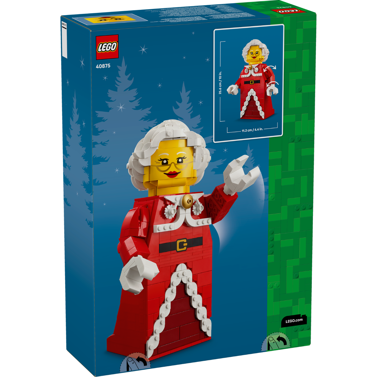 LEGO? Up-Scaled Mrs. Claus Minifigure